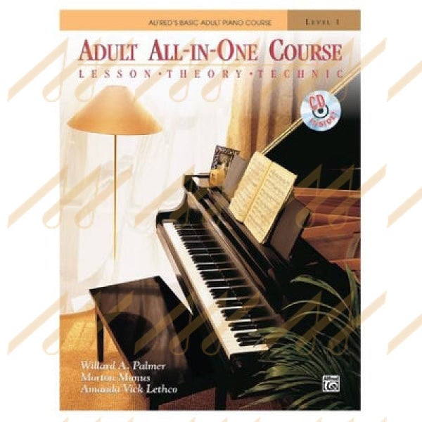Alfred's Adult AllInOne Course Level 1 Book & CD Merriam